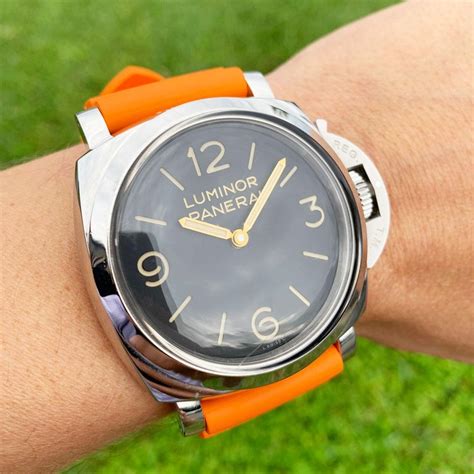 panerai luminor orange|panerai luminor replacement dials.